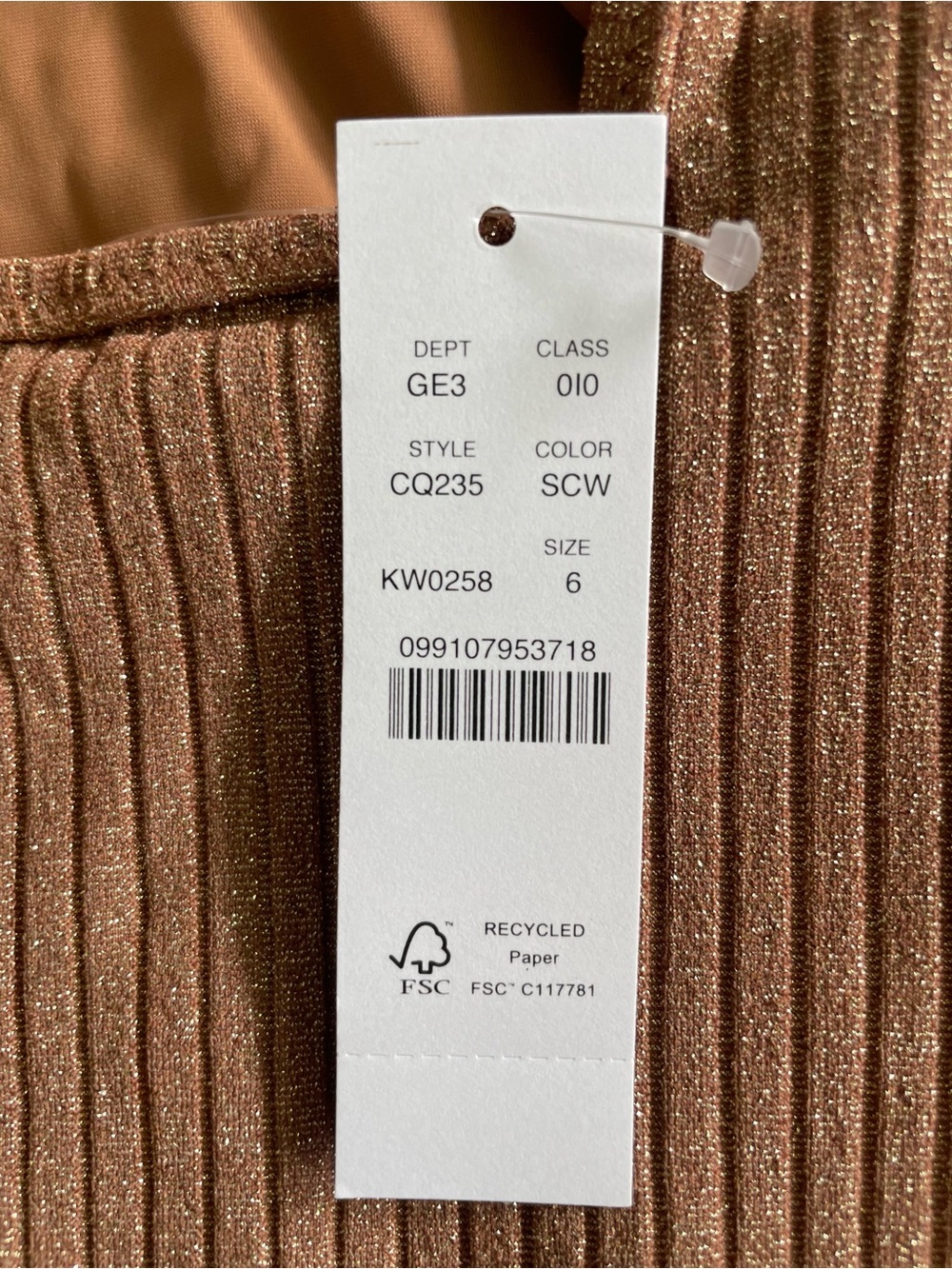 J. Crew Ribbed One-Piece Swimsuit in Brown - Picture 9 of 11
